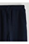 Navy Blue Elastic Waist Boys' Jogger Sweatpants (S6) - 3