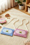 Educational Elifba Patterned Children's Prayer Mat with Bag - Blue - 2
