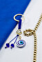 Handmade Glass Evil Eye Beaded Keychain, Special Design Bag Ornament - 2