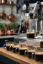 Set of 6 Glass Espresso Cups with Gray Handles - 95 ml - 3