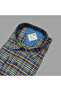 Cotton Long Sleeve Shirt with Hidden Button Collar (Regular Fit) - 2
