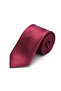 Dark Red 100% Silk Tie - 2