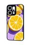 Oppo Reno 14 Compatible Lemon Design Glossy Premium Case - 5