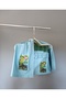 Bird Printed Blue Color Top and Bottom Bird Cage Tulle Set - 3