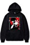 Unisex Black Oversize 3 Thread Raster Sweatshirt - Premium Quality High Resolution Printed