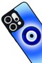 Oppo Reno 14 Compatible Evil Eye Design Glossy Premium Case - 2