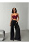 Pulpayet Evening Dress Büstüyer - Burgundy |   F2063 - Burgundy - 3
