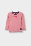 Crew Neck Striped Long Sleeve T-Shirt Baby Girl G7463A526Sp - 3