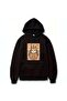 Unisex Black Oversize 3 Thread Raster Sweatshirt - Premium Quality High Resolution Printed