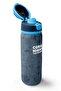 Navy Blue Antique Patterned Steel Thermos with Straw and Direct Drinking Feature 800 ml 38586 - 3