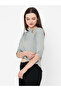 Women Grey Top with Keyhole Detail - 4