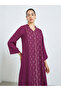 Women Purple Embellished A-Line Jalabiya - 2