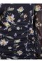 Women Floral Print Ruffled Hem Maxi Dress - 4
