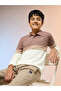 Boys Slim Fit Color Block Polo T-Shirt - 4
