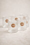 Borosilicate 6-Piece Glass Soft Drink Cups 240ml Heat Resistant Transparent Glass Cup Set Kw-1043 - 2