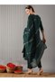 Women Green Embroidered Straight Kurta with Pant and Dupatta Set - 3