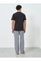 Men Graphic Print T-Shirt and Checked Pyjama Set - 5