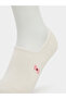 Pack of 3 - Floral and Bow Print No Show Socks - 7