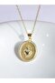 White Zircon Stone Shimmering Heart Necklace - 3