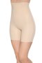 4752 High Waist Laser Cut Non-Marking Recovery Shorts with Silicone Waistband - 2