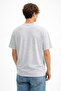 Men's Sea Passion: Old Lighthouse Printed Gray T-Shirt - 3