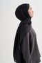 Vector Monogram Floral Shawl Black - 4
