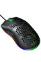 J900 USB Wired Gaming Mouse RGB with Six Adjustable DPI Black