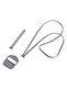 حافظة واقية لسماعات AirPods 2 مع حزام رقبة مضاد للضياع - أبيض - 2