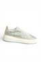 Y444708402 Silver Suede Stone Detailed Women's Sneakers Sneakers - 7