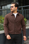 Oversize Sporty Stylish Comfortable Fabric Buttoned Seasonal Jacket - 2