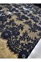 Black Floral French Lace - 3 Meter Panel Fabric (Width 130 cm) Price Is for 3 Meters