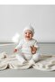 Baby Patterned Snap-On Bodysuit, Booties and Hat Three-Piece Set - 6