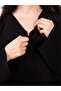 Practical Nida fabric abaya with a full front zipper - 3