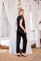 Arias Closet V-Neck Pajama Set with Short Sleeves and Lace - 6