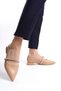 Women's Flora Nut 2.5 cm Heeled Stoned Detailed Evening Dress and Casual Shoes