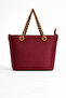 Crossbody Women's Bag Claret Red 6054 - 3