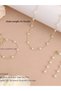 Pack of 3 - Pearl Necklace with Bracelet and Earrings - 5
