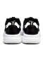 Unisex Black and White Anorak Thick Sole Daily Walking Shoes Sneaker - 7