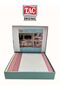 Zyra Pink Ranforce Young Fashion Double Duvet Cover Set - 2