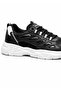 Unisex Black and White Anorak Thick Sole Daily Walking Shoes Sneaker - 6
