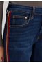Malibu Deep Blue Str Side Stripe Detailed Jean Trousers 1010152-91127 - 3