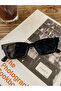 Black Wayfarer Sunglasses - 6