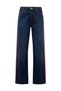 Malibu Deep Blue Str Side Stripe Detailed Jean Trousers 1010152-91127 - 5