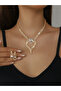 2-Piece Embellished Necklace And Earrings Jewelry Set