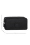 Ultra Luxury Black Crinkle Elementary and Middle School Bag + Thermal Lunch Bag + Double Compartment Pencil Case - 7