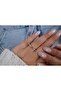 Yzk225 Color Pearl Stone Fine Adjustable Ring - 2