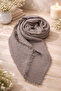 Bürümcük Shawl Dark Mink - 2