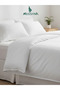 100% Cotton White Hotel Type Bedding Set 200X220 Duvet Cover 240X260 Bed Sheet 2 Pcs. 50X70 Pillowcase - 4