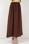 Women's Long Ayrobin Skirt 8050 - Brown - 2