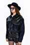 Women's Fur Leather Large Pocket Buttoned Warm Jacket Casual Coat - 5